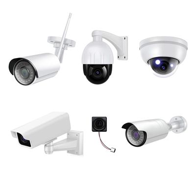 image with different type of cctv camera